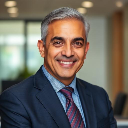 Portrait of Tariq Mahmood, Head of Business Rates Appeals